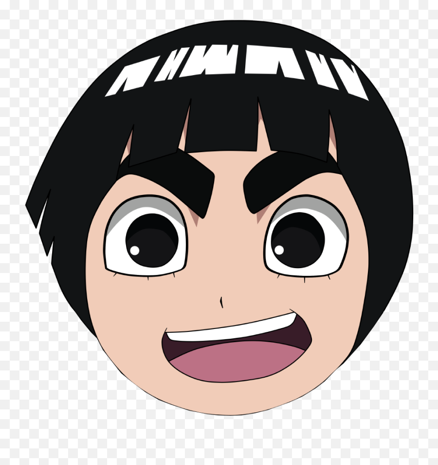 Naruto Rock Lee Chibi - Chibi Rock Lee Transparent Emoji,Hipchat Emoticons Naruto