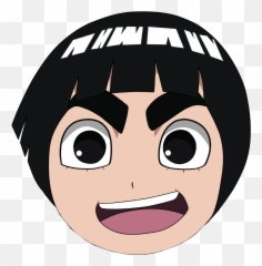 Naruto Rock Lee Chibi - Chibi Rock Lee Transparent Emoji,Hipchat Emoticons Naruto