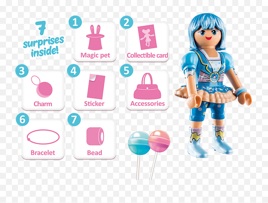 Everdreamerz Clare - Series 1 Toy Sense Playmobil Ever Dreamerz Clare Emoji,Mattel Emotions Bear Collectible