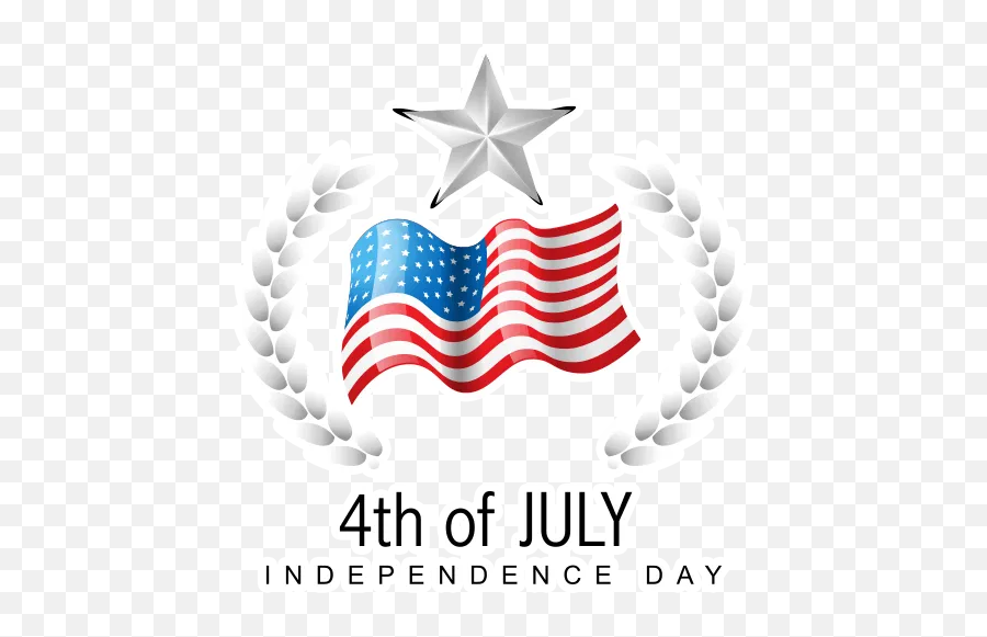 Independence Day By Wesley - Sticker Maker For Whatsapp Emoji,4yh Of July Flag Emojis