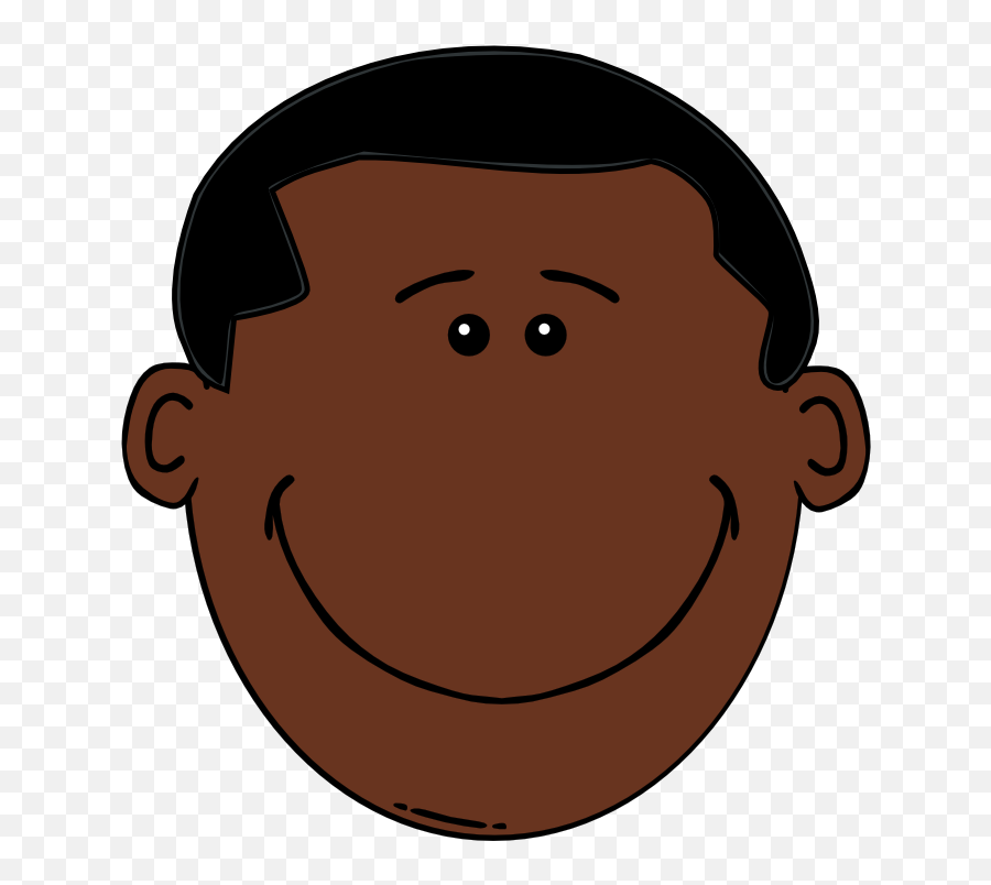 Free Black Face Png Download Free Clip - Black Boy Face Clipart Emoji,Male Facepalm Emoji