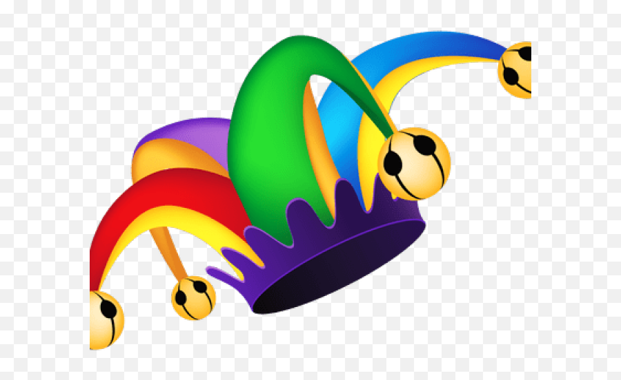 Joker Clipart Clown Hat - Png Download Full Size Clipart Iko Iko Mardi Gras Emoji,Cowboy Clown Emoji