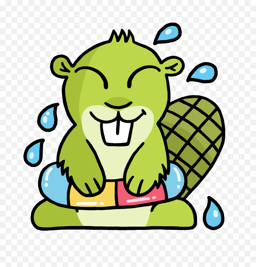 Swimming Clipart Png Emoji,Beaver Emoji