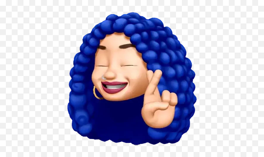 Curly Stickers For Whatsapp Emoji,Haircut Emoji