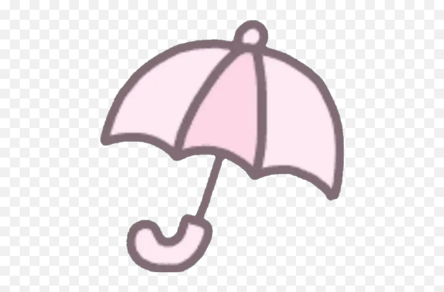 Sticker Maker - The Life Is Pink Emoji,Umbrella Rain Emoji