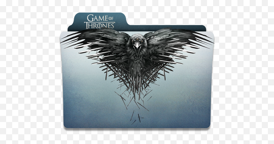 Game Of Thrones Folder Raven Free Icon - Iconiconscom Emoji,Emoticon Raven