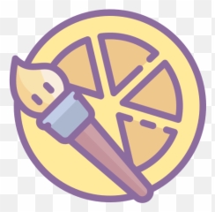 Paint Tool Sai Icon In Cute Color Style Emoji,Paint Emoji Symbols