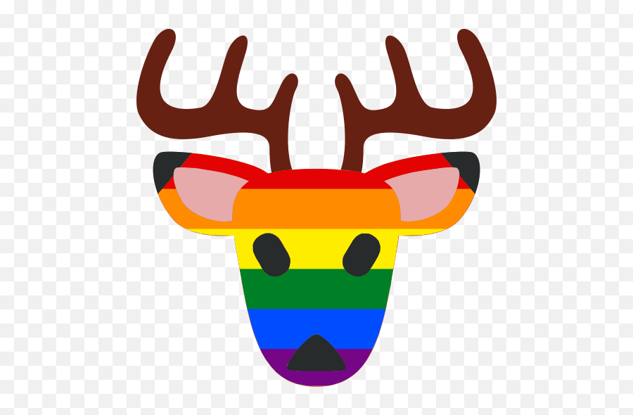 Dani The Deer On Twitter Pride Deer Emotes I Wasnu0027t Emoji,Discord Flag Emoji Template