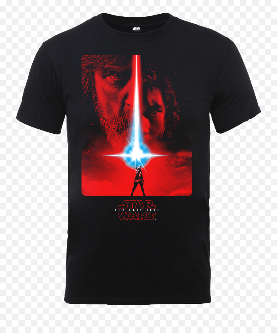 Star Wars The Last Jedi The Force Black T - Shirt Star The Last Jedi Emoji,Star Wars Emoji Instagram