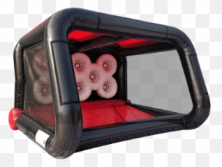 Bbol - 193 Ips 15x15x13ft Combo Sports Arena Red Portable Emoji,Emoji Combo
