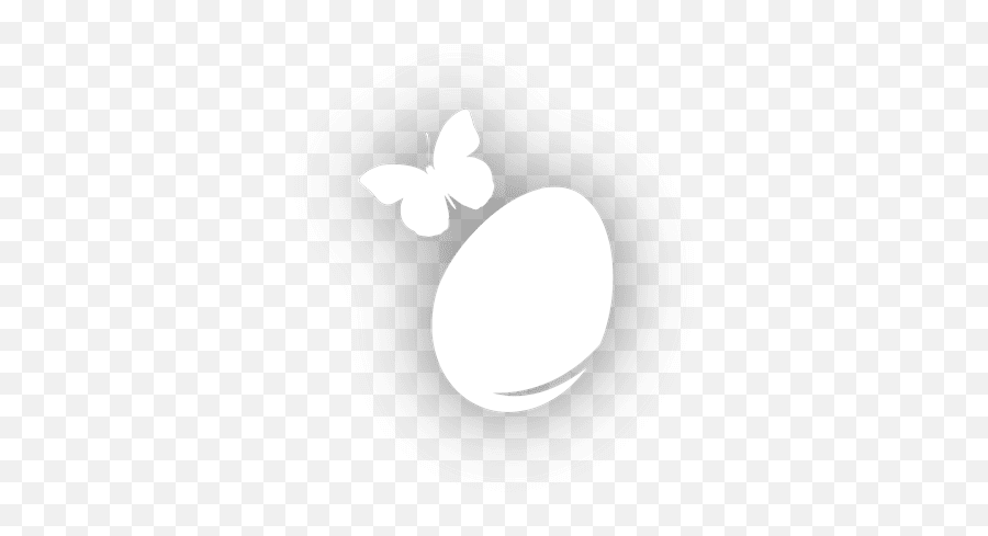 Butterfly On Easter Egg - Transparent Png U0026 Svg Vector File Dot Emoji,Butterfly Emoji Transparent