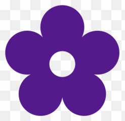 Japanese Clipart Flower Japanese Flower Transparent Free - Color Purple Flower Clipart Emoji,Japanese Flower Emoticon