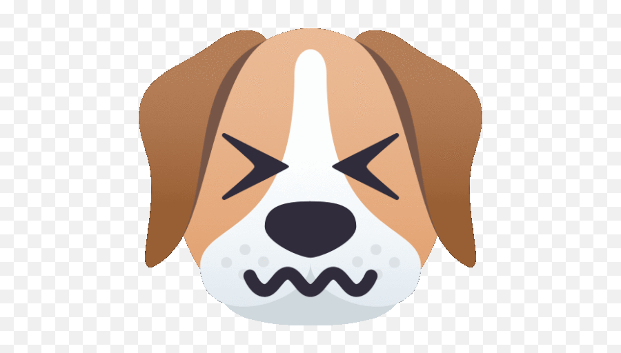 Confounded Dog Gif - Confounded Dog Joypixels Discover U0026 Share Gifs Dog With A Big Smile Emoji,Confounded Emoji