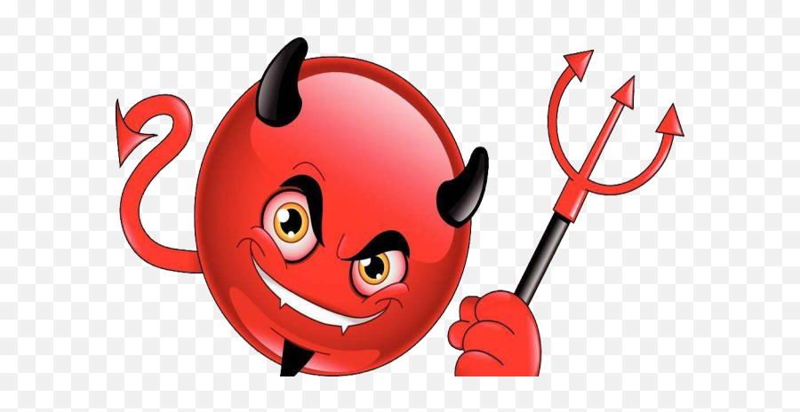 Satan Clipart Devil Emoji - Devil Emoticon,Devil Emoji