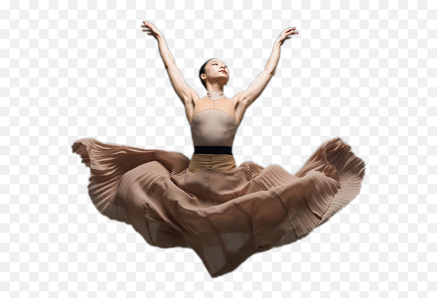 Girl Ballerina Dancer Dress Flying - Ballet Flying Transparent Emoji,Dancer Girl Emoji