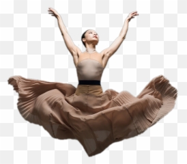 Girl Ballerina Dancer Dress Flying - Ballet Flying Transparent Emoji,Dancer Girl Emoji