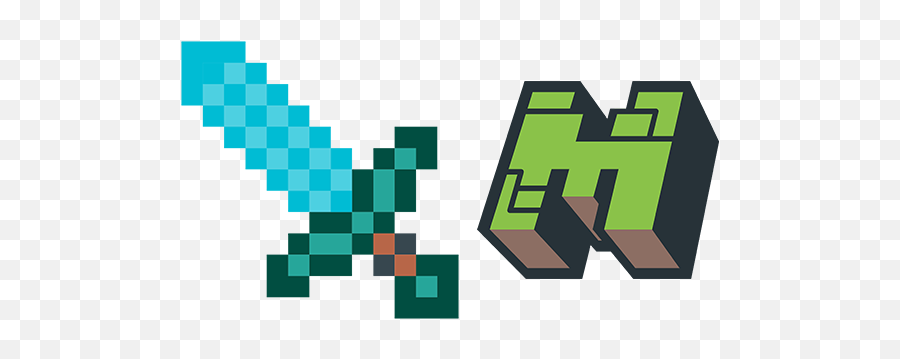 Minecraft Diamond Sword Sword Logo - Minecraft Logo Emoji,Minecraft Diamond Emoji