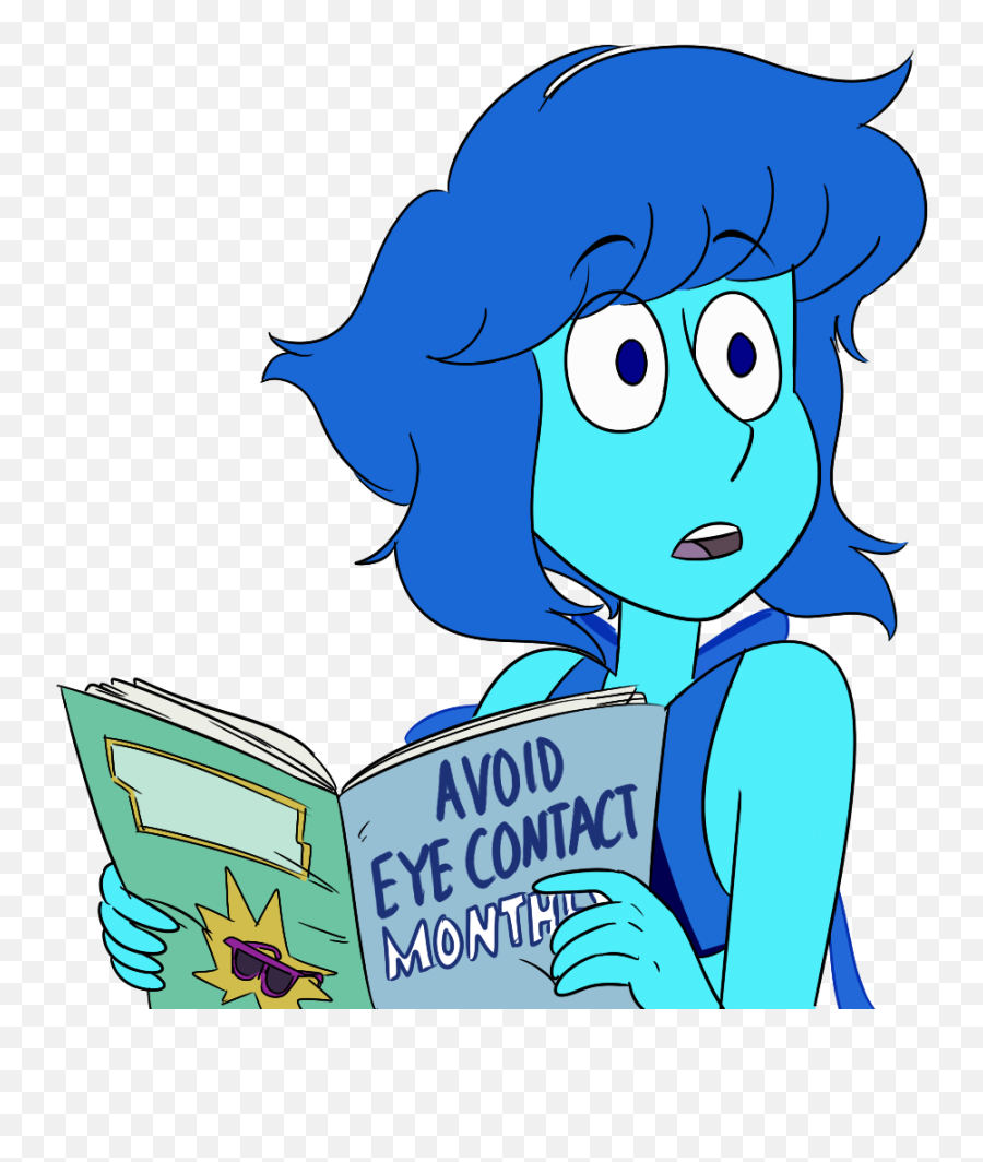 Avoid Eye Contact Monthly Steven Universe Know Your Meme - Lapis Lazuli Render Steven Universe Emoji,Emotion In Eyes