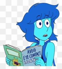 Avoid Eye Contact Monthly Steven Universe Know Your Meme - Lapis Lazuli Render Steven Universe Emoji,Emotion In Eyes