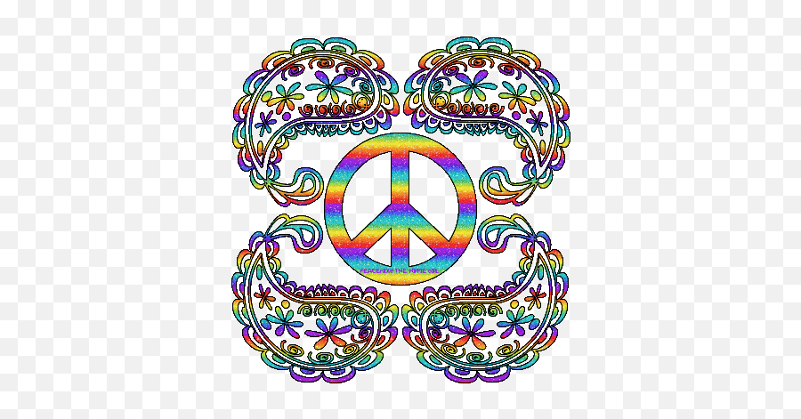 Peace Glitter Gifs - Language Emoji,Emoticons Peace Symbol