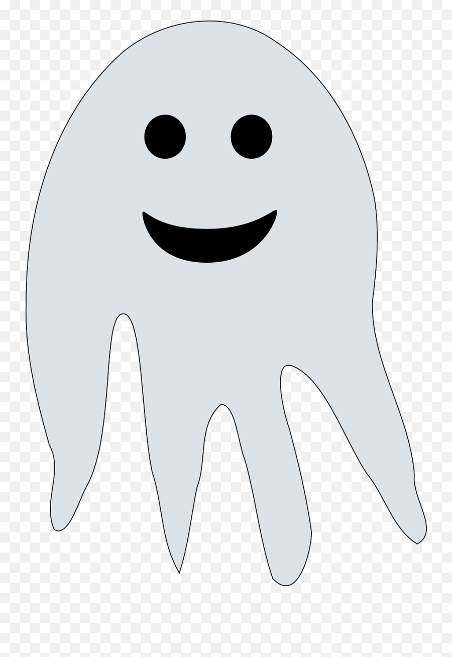 Ghost Scare Halloween Horror Png - Ghost Emoji,Ghost Png Emoticon