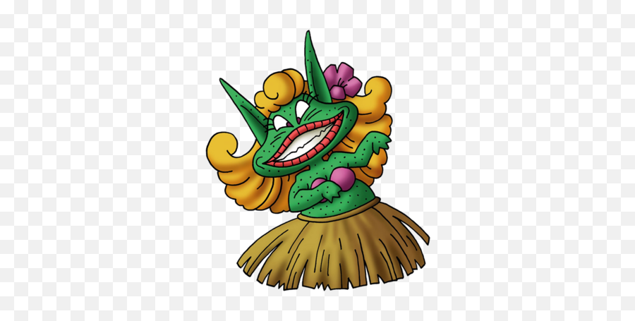 List Of Monsters In Dragon Quest V - Plant Dragon Quest Monster Emoji,Emoji Archedemon