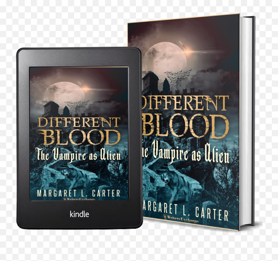 Different Blood By Margaret L Carter - Book Cover Emoji,What Emotion Does Scarlet Red Represent