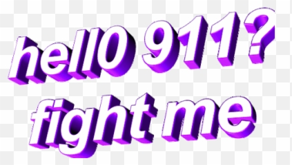 To - Color Gradient Emoji,Fight Me Emoji