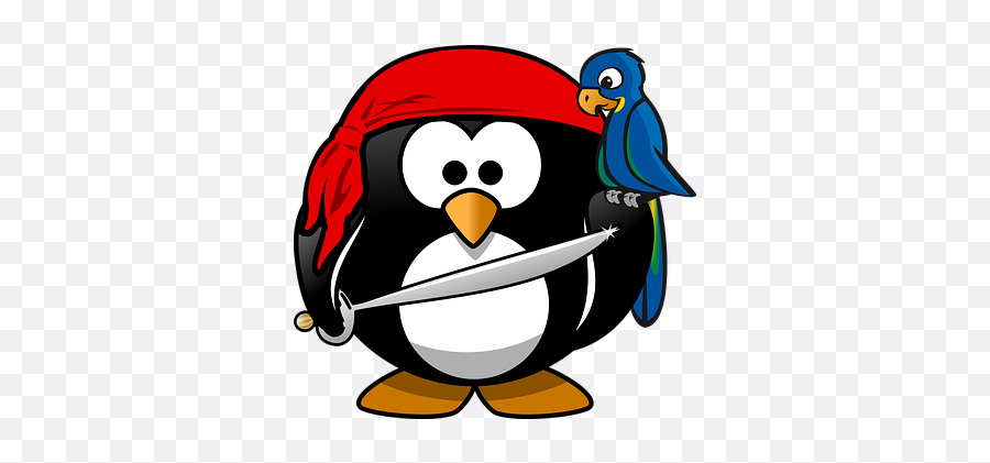 200 Free Tux U0026 Penguin Vectors - Pixabay Pirate Penguin Clipart Emoji,Skype Dancing Penguin Emoticon