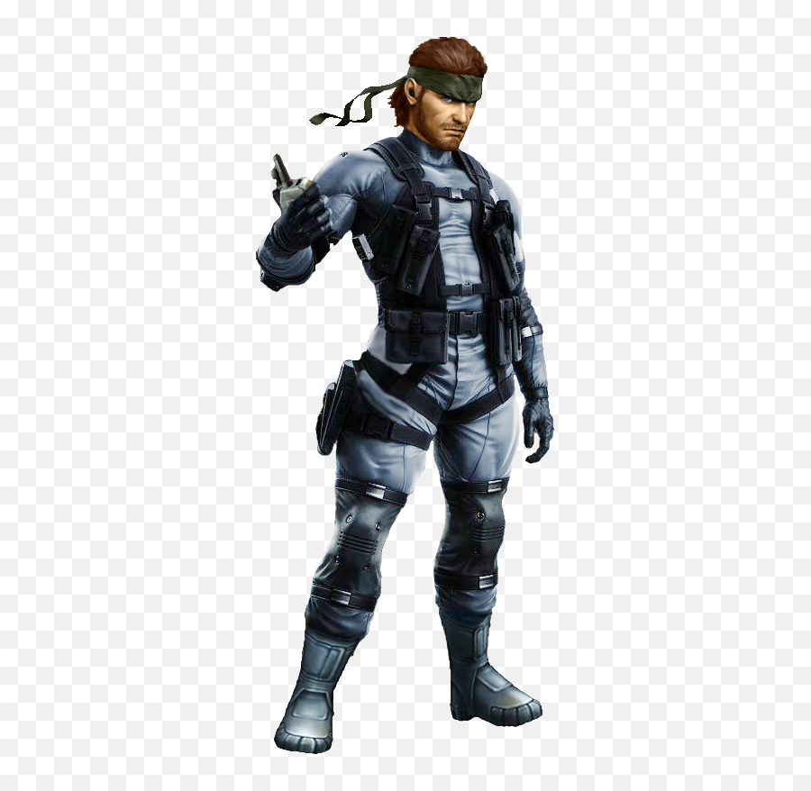 Solid Snake - Solid Snake Render Png Emoji,Kojima Solid Snake Human Emotions