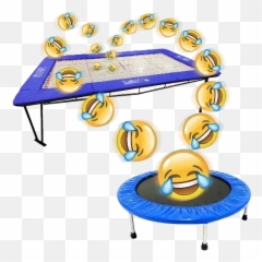 Emojismilecry Whatsapp Stickers - Sportelite Emoji,Trampoline Emojis