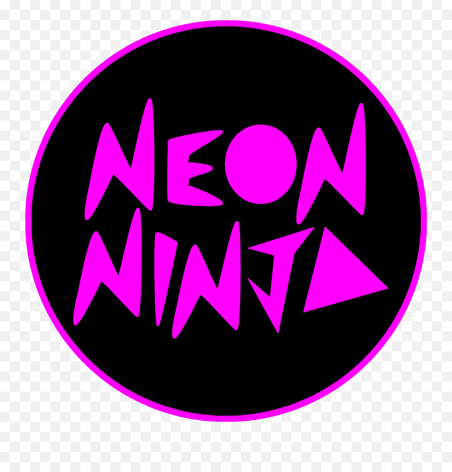 Neon Ninja Cool Logos - Cloudygif Dot Emoji,Ninja Emoji Iphone