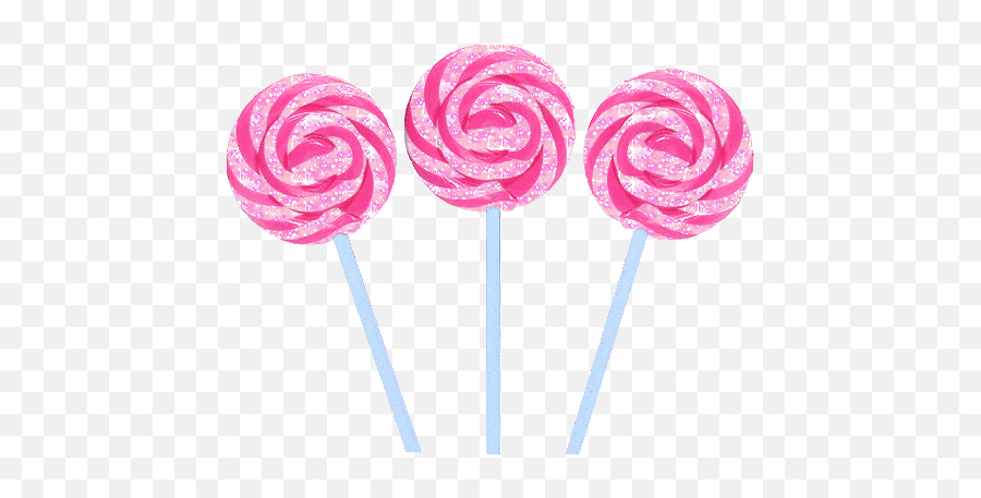 Lollipop Pink Candy Sucker Sticker By Krispy Kreme - Pink Glitter Lollipop Emoji,Emoji Lollipops