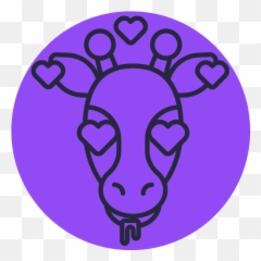 Giraffe Emoji Outline Icons Png 4 - Icon,Picture Of Giraffe Emoji