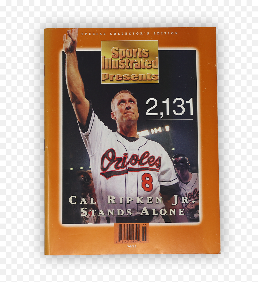 Cal Ripken Jr 2131 Baltimore Orioles - Cal Ripken Jr Sports Illustrated Emoji,Tradition No Emotion Baseball