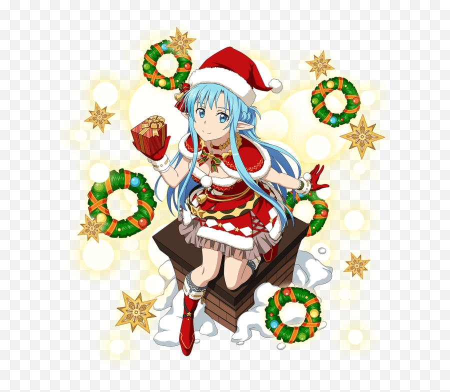 Asuna Yuuki Kirigaya Ideas - Sword Art Online Christmas Png Emoji,Unrestrained Emotion Asuna