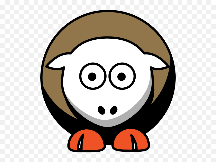 Anaheim Mighty Ducks - Brown Sheep Cartoon Emoji,Anaheim Ducks Emoticons Download