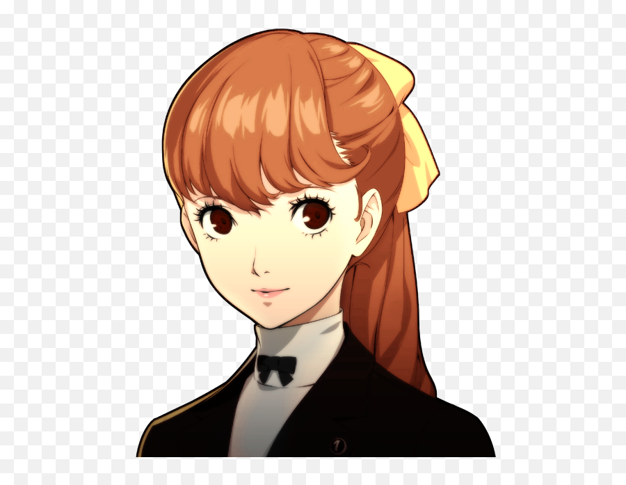 Kasumi Persona 5 Royal Sprite Emoji,Mergirl Showing Off Face Emoji