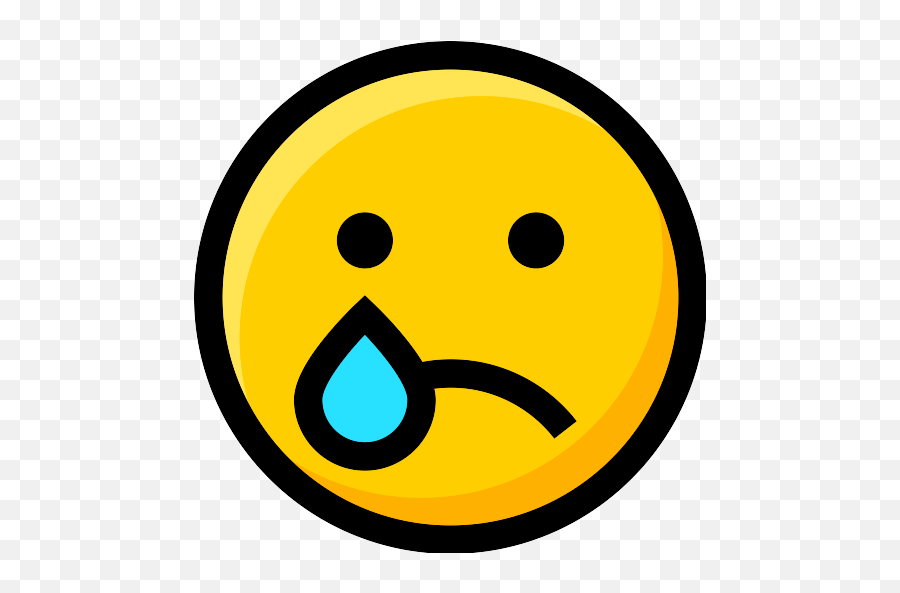 Crying Emoji Vector Svg Icon 3 - Png Repo Free Png Icons Crying Emoji Black And White Transparent,Happy Crying Emoji