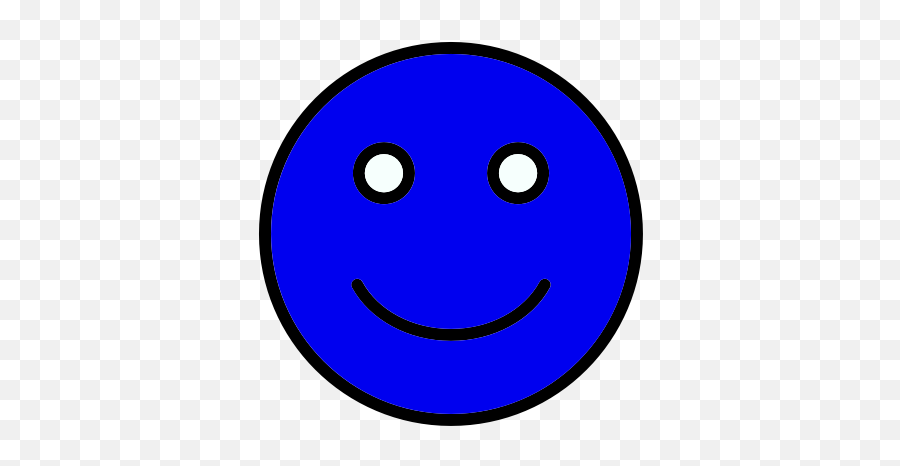 Blue Smiley Symbol Png Icon Emoji,The Blue Emoticon