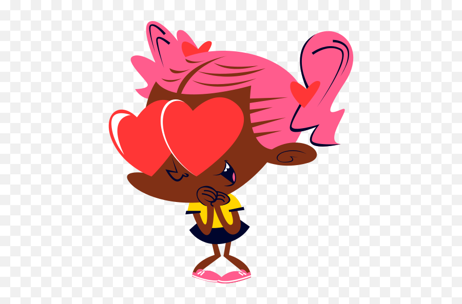 In Love Stickers - Free Love And Romance Stickers Emoji,Retro Comic Emotion