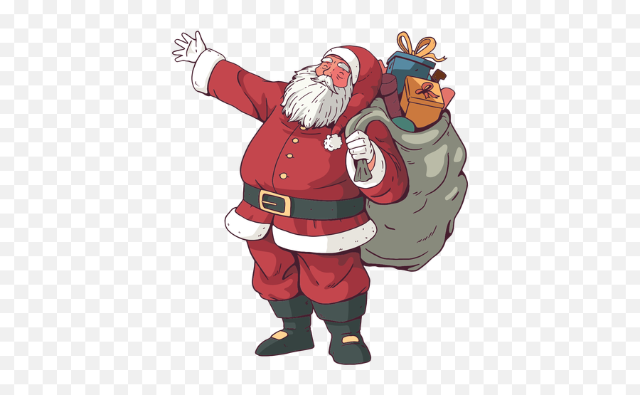 Santa Claus Hat Illustration Hat Transparent Png U0026 Svg Vector Emoji,Sant Claus Animated Emoticon