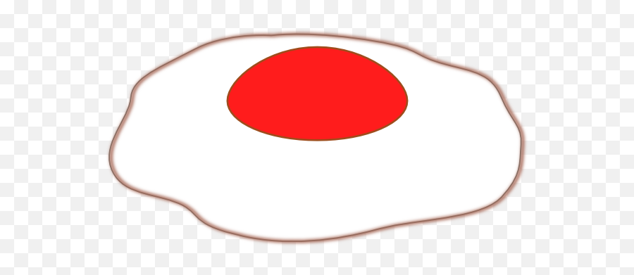 Red Egg Clip Art At Clkercom - Vector Clip Art Online Emoji,Eggs Fried Emoji
