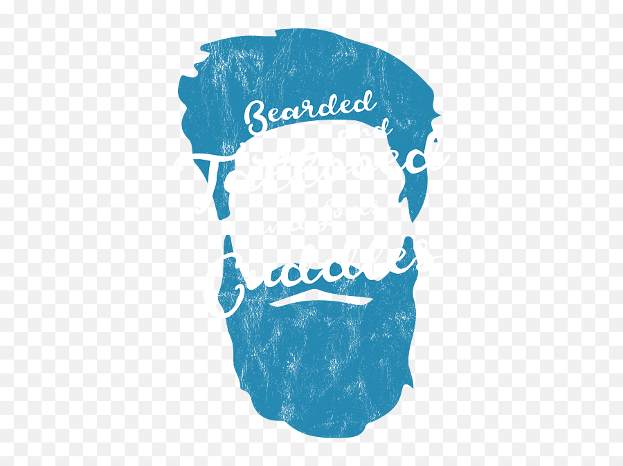 Funny Beard And Tattoo Cuddle Womenu0027s T - Shirt For Sale By Emoji,Emoji Woman With Beard