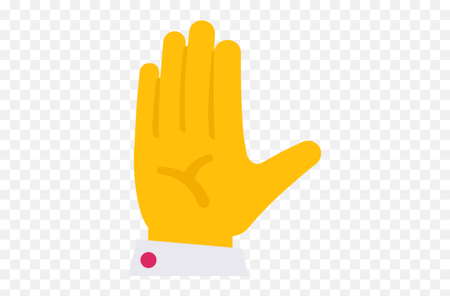 Gesture Hand Stop Icon - Hand Stop Icon Png Emoji,3 Fingers Emoji