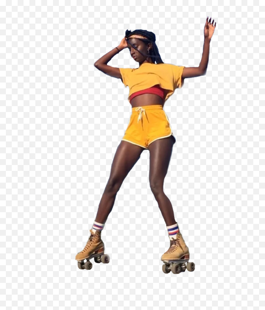 The Most Edited Mustard Picsart - Rollerblader Emoji,Roller Skating Emoticon