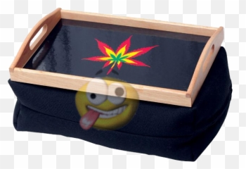 Dienbladkussen Rasta - Happy Emoji,Rasta Emoticon