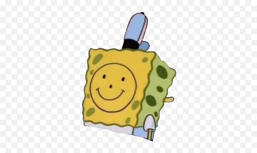 Sad Spongebob Meme Clipart - Aesthetic Sad 90s Cartoons Emoji,Spongebob Emojis