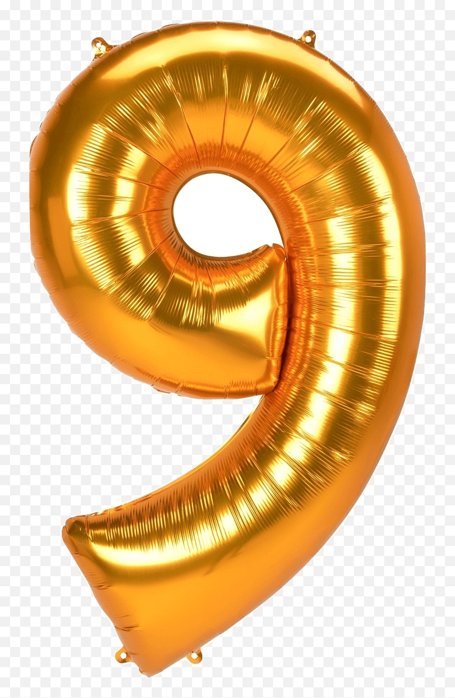 53 Jumbo Gold Number Balloons - Instaballoons Wholesale Globo Numero 9 Dorado Emoji,Emoji Balloons Wholesale