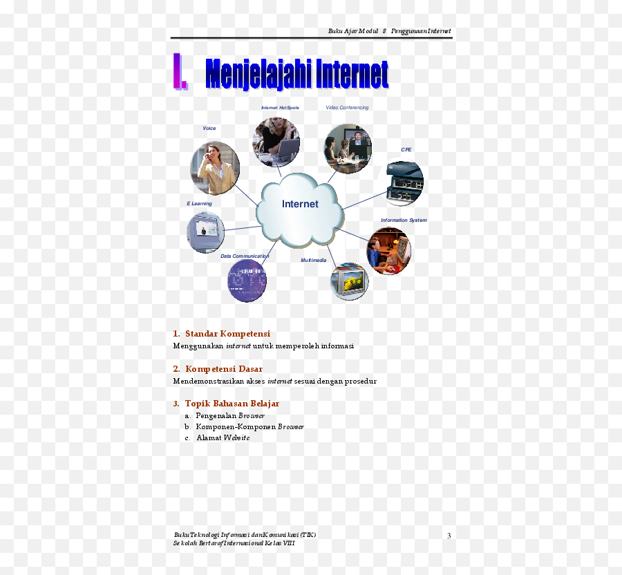 Pdf Buku Ajar Modul 8 Praktek - Internet Faisal Najamuddin Information And Communications Technology Emoji,Emoticon Cemberut